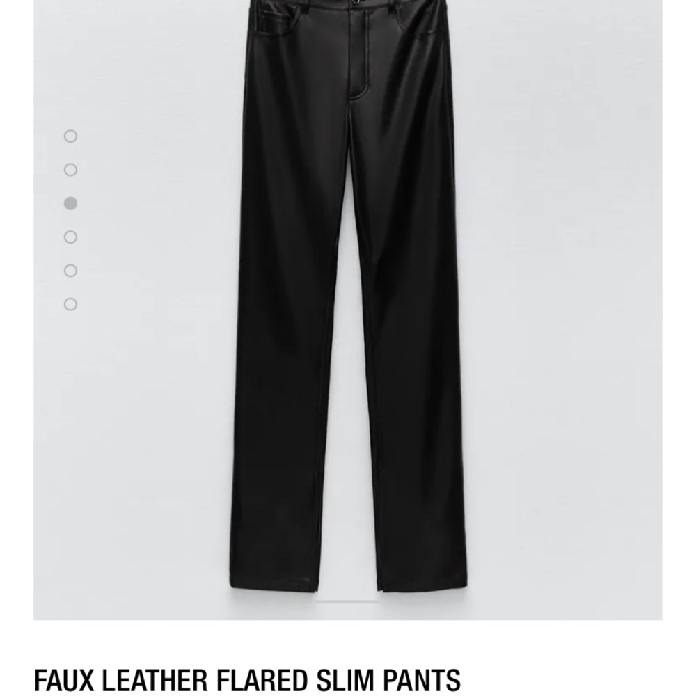 Zara leather pants